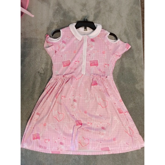 Fairy Kei Nurse Dress - Picture 2 of 2